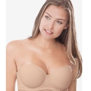 Catherines Convertible Strapless Underwire Bra